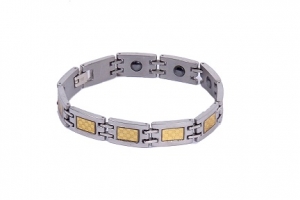 Titanium Bio Magnetic Bracelet – TITSKU008 Manufacturer Supplier Wholesale Exporter Importer Buyer Trader Retailer in Mumbai Maharashtra India